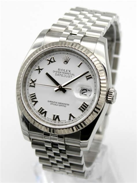 rolex datejust 36 white dial|brand new Rolex Datejust 36mm.